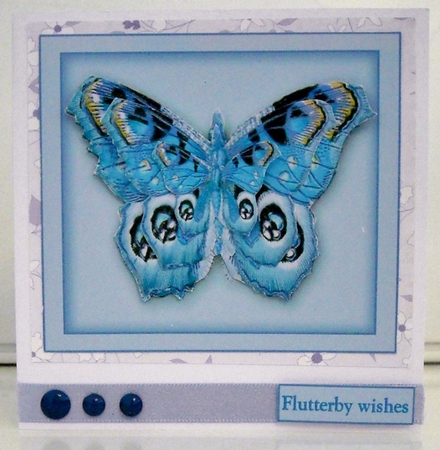 butterfly topper by Pam Stubley