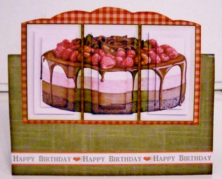 Vintage Pyramage Over The Top Card Kit 1240 by Pam Stubley