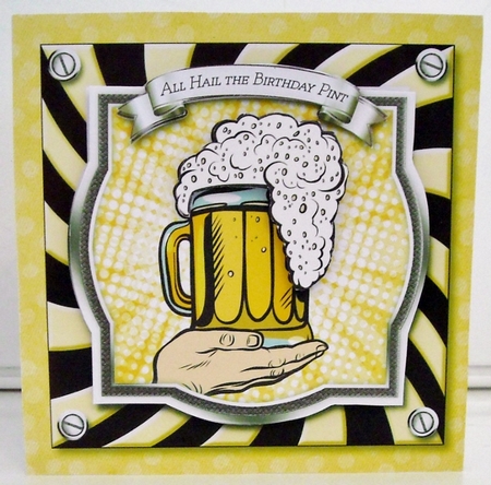 All Hail the Birthday Pint by Pam Stubley