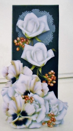 Roses & Violets Step By Step by Pam Stubley