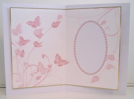 Peach Butterfly Insert 3 by Pam Stubley