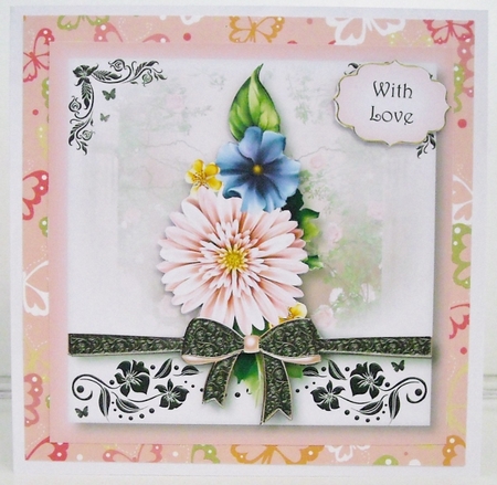 The Gift Of The Summer Blooms 8x8 by Pam Stubley