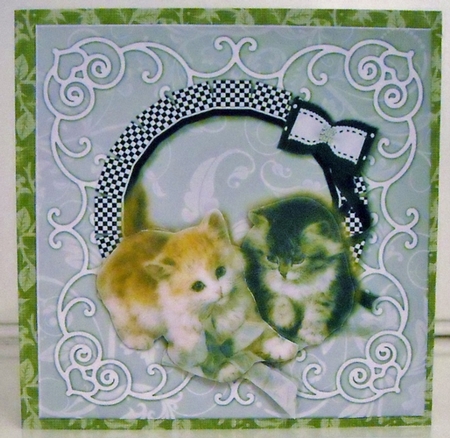 Cute Vintage Kittens 3 by Pam Stubley