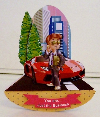 Just for Dad #2 Mini Rocker Card Kit. by Pam Stubley