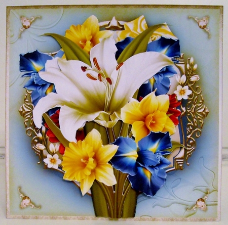 Bumper Kit of Flowers no 13 by Pam Stubley