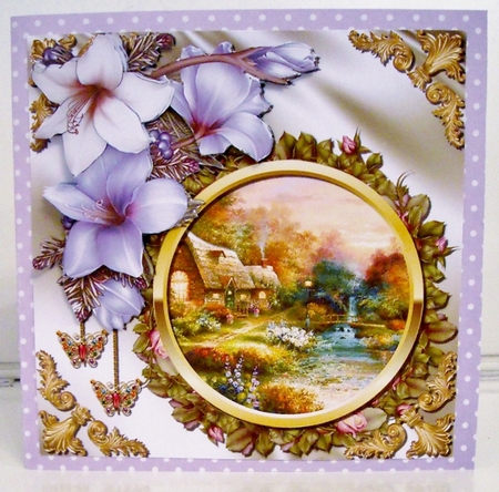 Colours of Amaryllis - Lavender by Pam Stubley