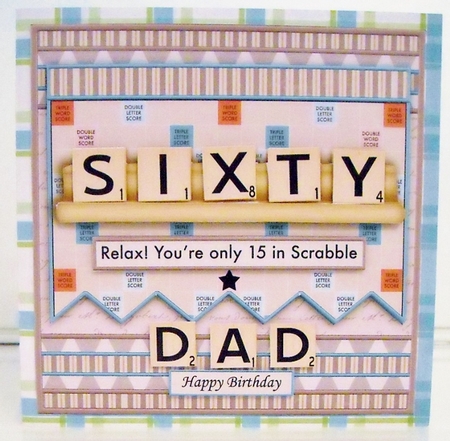 60 IN SCRABBLE 7.5 Alphabet Quick Card Kit Create Any Name by Pam Stubley