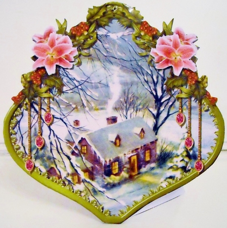 Bauble Greetings 11 by Pam Stubley