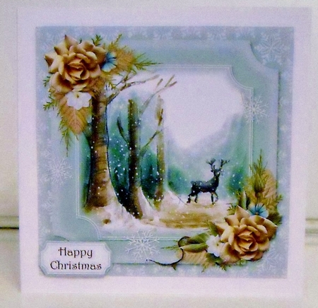 Deer In The Forest by Pam Stubley
