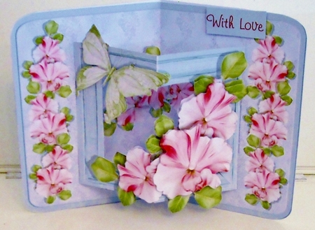 Pop-out Frame Cards - SWEET PINK by Pam Stubley