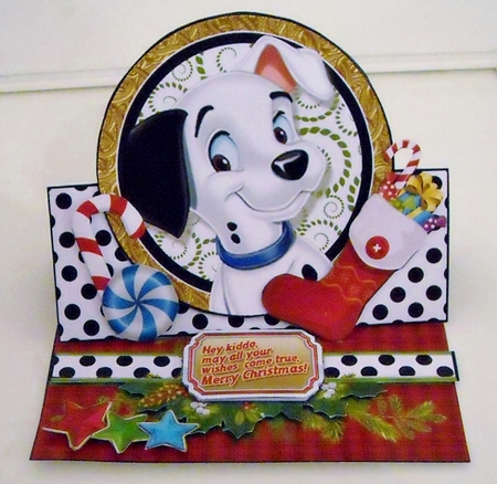 Spots for Christmas Easel Mini Kit.6 by Pam Stubley