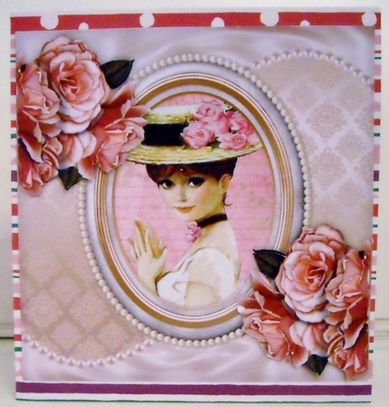 Vintage Roses  & Parisian beauty by Pam Stubley
