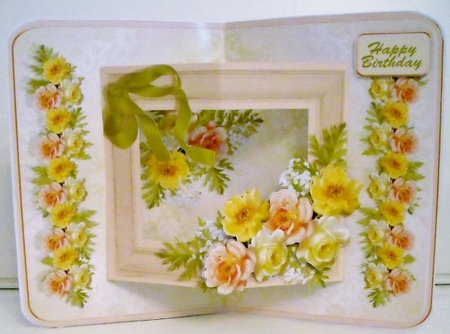 Pop-out Frame Cards - ROSE GOLD by Pam Stubley