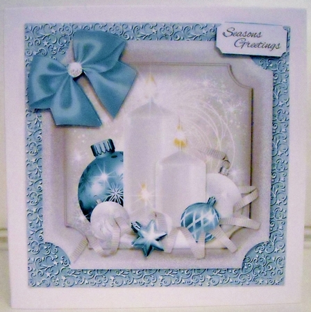 Candle Light Soft Teal by Pam Stubley