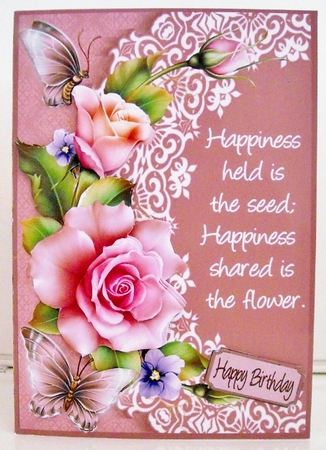 Happiness is the flower by Pam Stubley