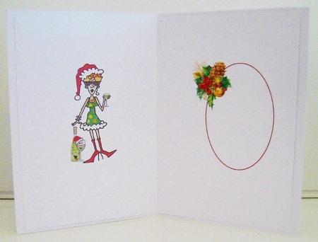 Rita in the festive spirit insert by Pam Stubley