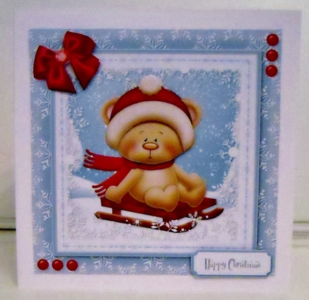 Bear Christmas 6 by Pam Stubley