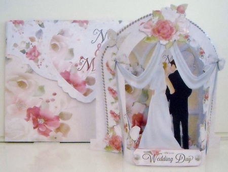 Dearly Beloved 3D Flectere Card and Envelope Mini Kit by Pam Stubley