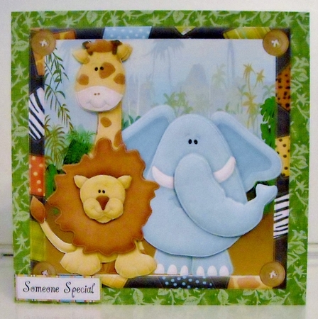 Fun At The Zoo 8x8 Mini Kit by Pam Stubley