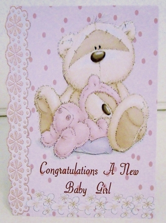 A New Baby Girl by Pam Stubley