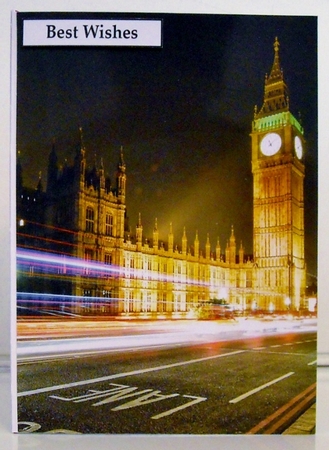 Big Ben London A5 Quick Card by Pam Stubley