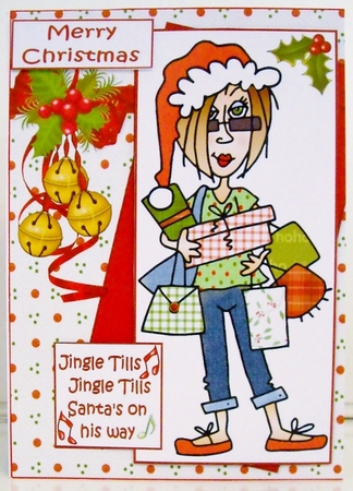 J.J Jingle tills Christmas mini kit by Pam Stubley