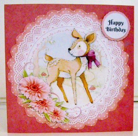 Deer Scolloped Topper by Pam Stubley