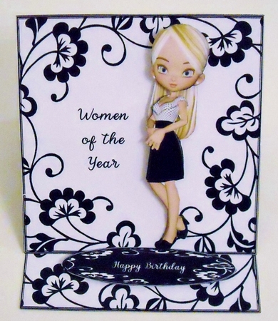 EXCEPTIONAL  ELSA BIRTHDAY EASEL by Pam Stubley