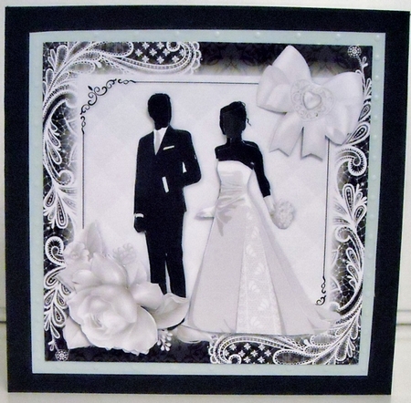 Black and White Wedding Day Mini Kit by Pam Stubley
