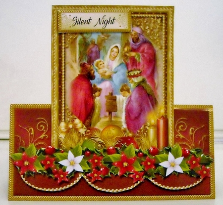 Nativity Scene Tent Card Kit. 4 by Pam Stubley