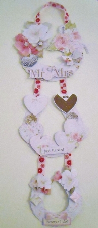 Dearly Beloved Hanging Horseshoes Trio by Pam Stubley