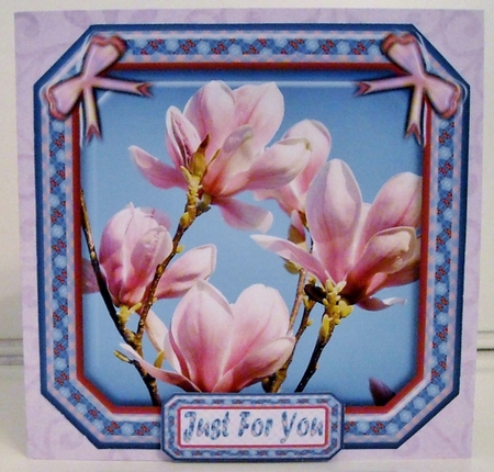  JJ MAGNOLIA 8X8 by Pam Stubley