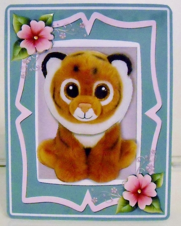 Beanie 5x7 Card Front 3 by Pam Stubley