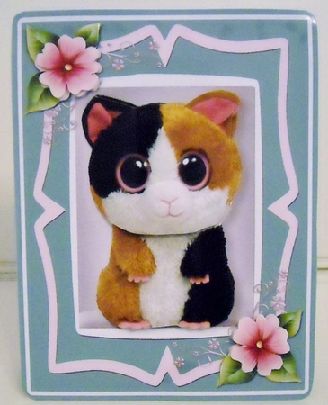 Beanie 5x7 Card Front 4 by Pam Stubley
