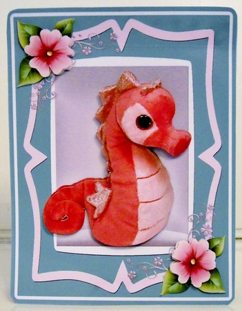 Beanie 5x7 Card Front 5 by Pam Stubley
