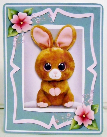 Beanie Series 5x7 Card Front 6 by Pam Stubley