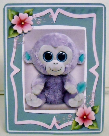 Beanie Series 5x7 Card Front 8 by Pam Stubley