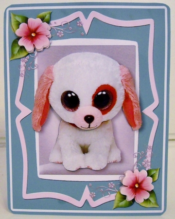 Beanie Series 5x7 Card Front 9 by Pam Stubley