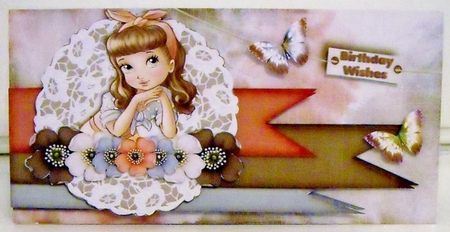 Dl Flower Girls 1308 by Pam Stubley