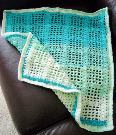 CROCHET PATTERN - baby afghan blanket - UK & USA Terms PDF #346 Featured Gallery Photo