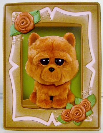 Beanie Series 5x7 Card Front 1 Set Two.  by Pam Stubley