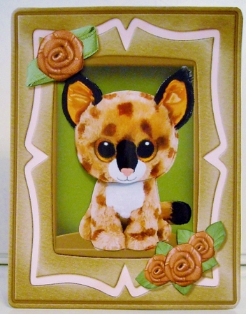 Beanie Series 5x7 Card Front 4 Set Two.  by Pam Stubley