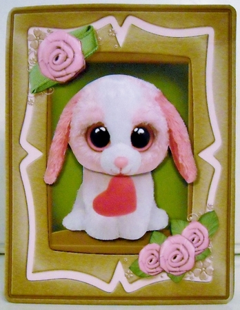Beanie Series 5x7 Card Front 9 Set Two.  by Pam Stubley