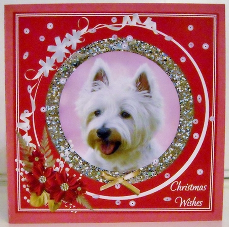 CHRISTMAS WESTIE by Pam Stubley