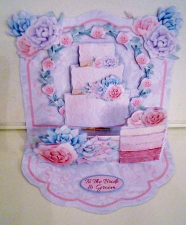Easel Tableau 2 - Wedding Cake Dreams by Pam Stubley