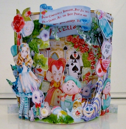 Through the Looking Glass  3D Flectere Card and Envelope Mini Kit by Pam Stubley