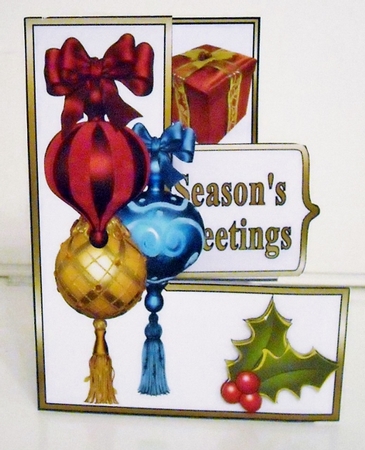 USK Christmas Baubles by Pam Stubley