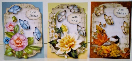Sheet Music & Butterflies A5 Bumper Kit 1 by Pam Stubley