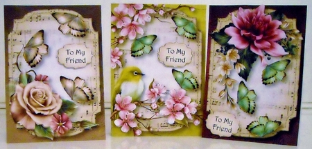 Sheet Music & Butterflies A5 Bumper Kit 1 by Pam Stubley