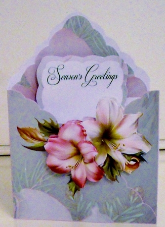 Christmas Envelope Card by Pam Stubley